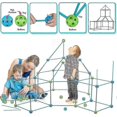 thumbnail image 2 of Kits de construcción de fortalezas para niños yuxing 36 bolas y 51 palos y lienzo, 2 of 5