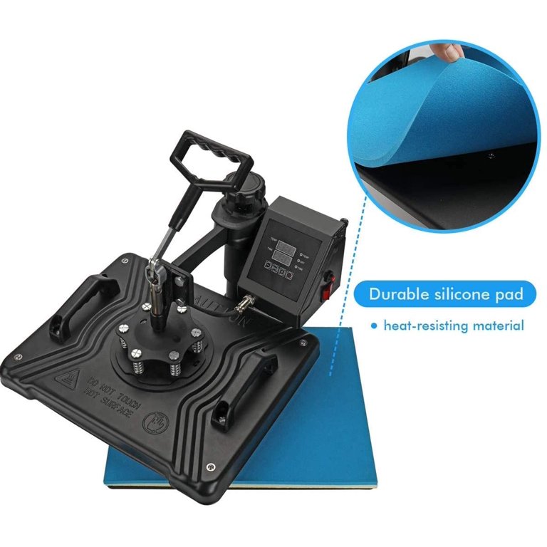 12 in. x 15 in. Heat Press 8 in 1 Heat Press Sublimation Machine 360°