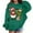 Dark Green, variant on 67 Sweatshirt Christmas Sweatshirts for Girls (Green 2-3 years)