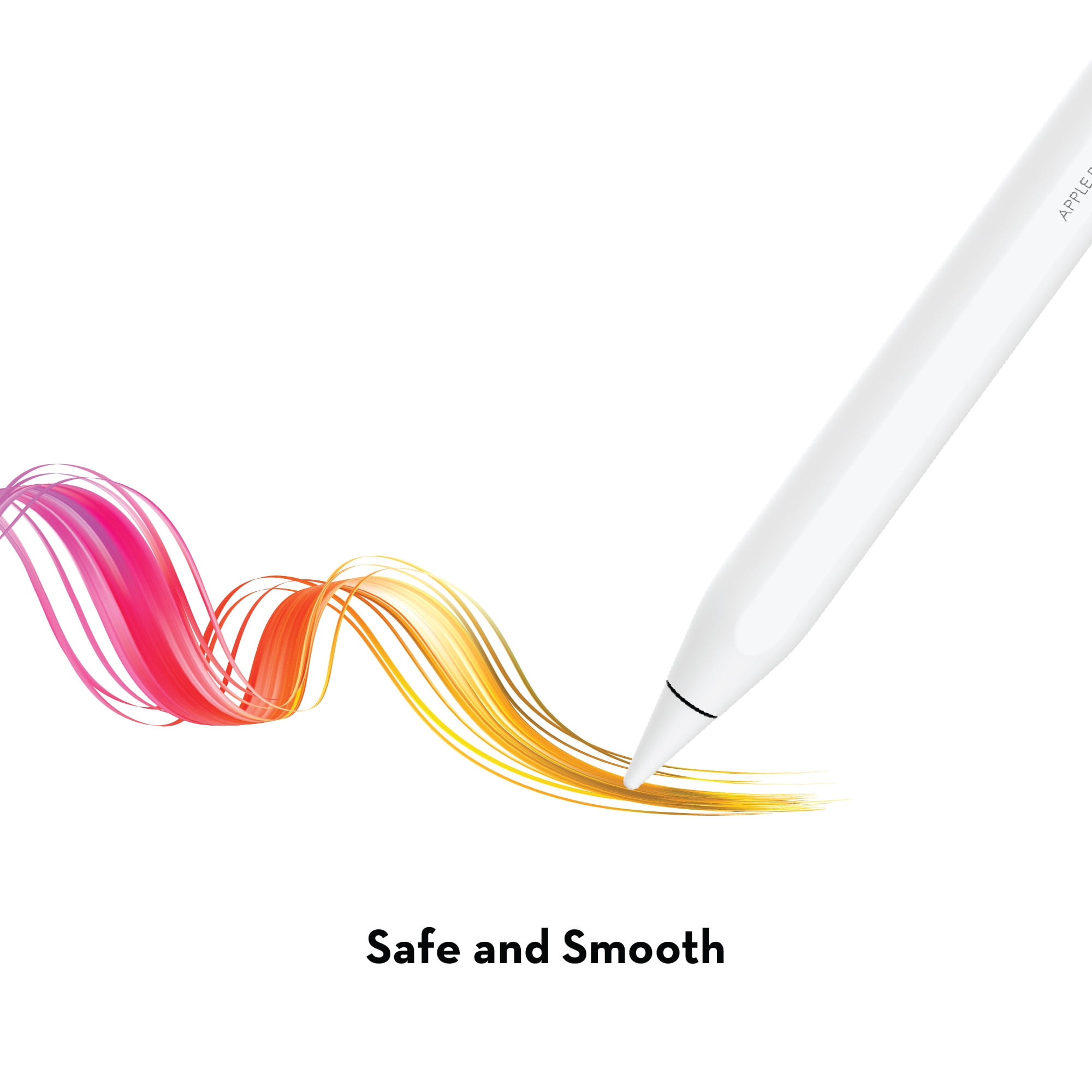WriteRight Apple Pencil Replacement Tips - 4 pack - White
