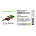 thumbnail image 3 of GreenHealth Wintergreen – 8 fl oz (237 ml) Aluminum Bottle w/Plug Cap – 100% Pure Essential Oil, 3 of 7