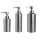thumbnail image 2 of Dispensador de jabón para fregadero de encimera de acero inoxidable, recipiente para botella de loción para platos de cocina y baño AweSitey JJ65305-01B, 2 of 6