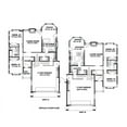 thumbnail image 5 of 001-3026: Traditional Multifamily 4 Bed, 4 Bath Luxury Home Plan, 3566 Sq Ft: Full Blueprints with License to Build by Home Plan Marketplace - Lesuto, 5 of 7