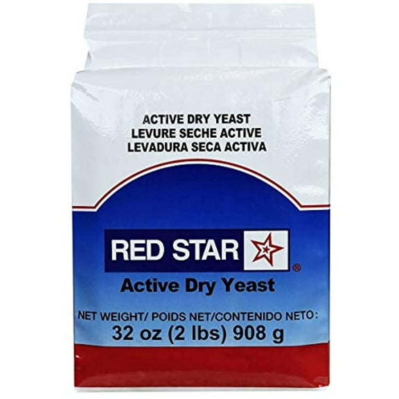Red Star Active Dry Yeast 2 lb, Pack of 2