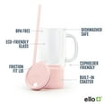 thumbnail image 3 of Ello Nova 18 oz Glass Mug, Pink, 3 of 7