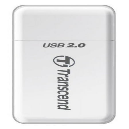 UPC 803983009448 product image for Transcend P5 9-in-1 USB 2.0 Flash Memory Card Reader TS-RDP5W (WHITE) | upcitemdb.com