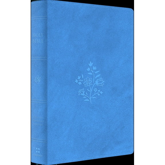 ESV Giant Print Personal Size Bible (Trutone, Nubuck Caramel, Wildflower Design), (Hardcover)