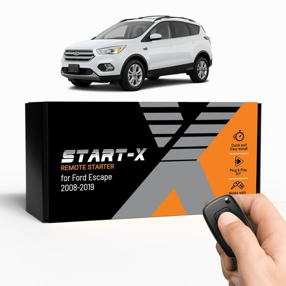 Start-X Remote Starter Kit for Ford Escape 2008-2019 with Key Ignition