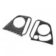 thumbnail image 1 of Embellecedor Decorativo Del Volante Embellecedor Interior De La Cubierta Del Volante 2 Piezas Estilo De Fibra De Carbono Cubierta Interior Del Volante Del Coche Ajuste Para Honda, 1 of 7