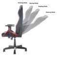 thumbnail image 2 of ViscoLogic M3 Ergonomic Gamers Style Lumbar Support Comfortable Adjustable Video Gaming Chair, Home Office Computer Chair, Pu leather, 2 of 5