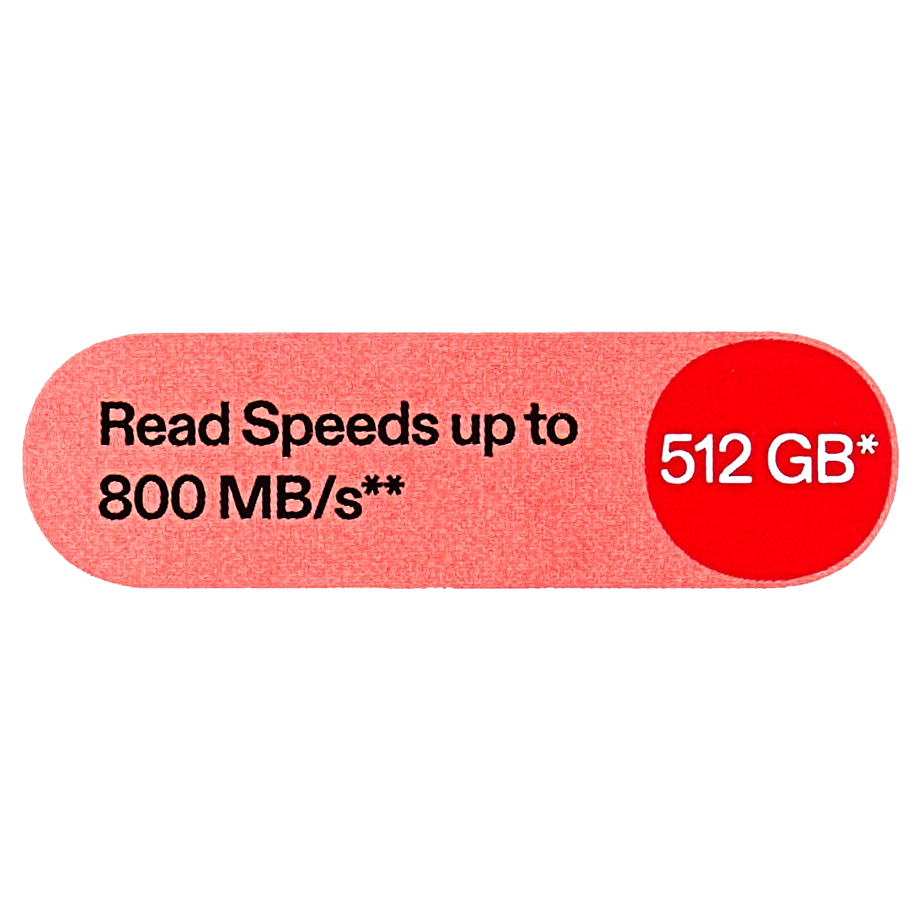 onn MicroSDXC Express Card, 512GB