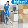 thumbnail image 2 of Keyohome Microfiber Flat Mop,Wall Mop,Mops for Floor Cleaning,Dust  Mop with 6 Washable Pads for Home,62.9",Gray, 2 of 9