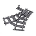 thumbnail image 2 of City Trains Flexible Tracks Forked Straight Curved Soft Rails Track Switch Building Block Bricks Kids DIY High-tech Creative Toy, 2 of 10