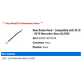 thumbnail image 2 of Rear Brake Hose - Compatible with 2010 - 2015 Mercedes-Benz GLK350 2011 2012 2013 2014, 2 of 2