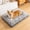 Gray, variant on Vaukki Washable Dog Bed for Medium Dogs, Green Flannel Crate Mat with Removable Zipper Cover, Soft Crate Pad for Pet Cages, 31" x 25.9"