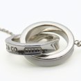 thumbnail image 3 of Pre-Owned Tiffany & Co. 1837 Interlocking Circle Necklace, SV925 Silver Pendant,... (Good), 3 of 11