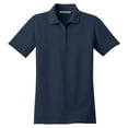thumbnail image 5 of Port Authority Ladies Stain Resistant Polo-XL (Navy), 5 of 6