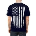 thumbnail image 6 of Navy Blue Patriotic American T-shirt, American Flag Shirt, USA Flag Shirt, 6 of 7