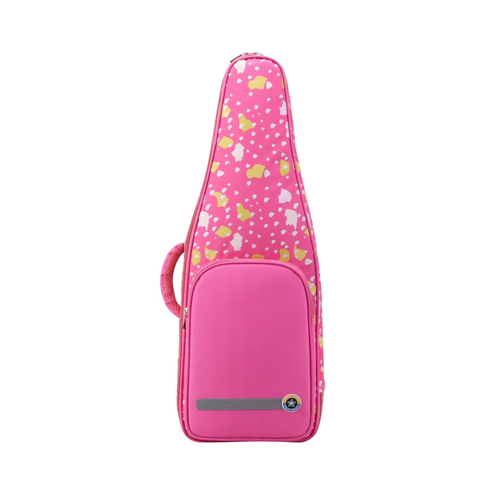Tachiuwa Étui de Rangement pour Flûte Sac Accessoires de Flûte Sac de Transport pour Flûtes Verticales Rose