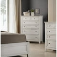 thumbnail image 6 of Intercon Furniture San Mateo 6-Drawer Standard Chest Rustic White, 6 of 6