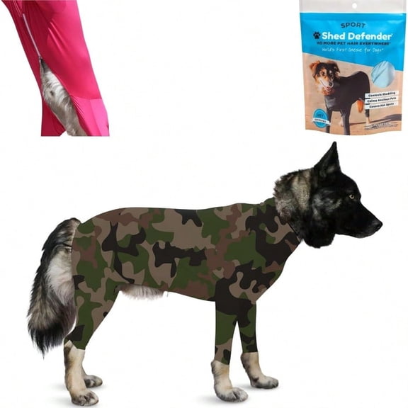 Sport Dog  For Dog Shedding Seen On Shark Tank Lightweight Breathable Bodysuit For Dogs Pet Jumpsuit Dog Body Suit Shed Shirt Full Body Shed Suit Hot Spots Vet Approved
