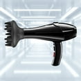 thumbnail image 5 of Universal Hair Dryer Diffuser for Curly Wavy Hair Blow Dryer Attachment for 1.77in Dryer Nozzle Dry Hair Much Evenly, Black, 5 of 7