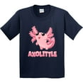 thumbnail image 3 of Inktastic Axolittle Cute Baby Axolotl Youth T-Shirt, 3 of 5