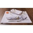 thumbnail image 5 of Native Fab 4 Pack Farmhouse Stripe Table Napkins - Cotton Soft Absorbent - 18x18 inches - Ink Blue, 5 of 6