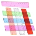 thumbnail image 2 of Shisuyan 14Pcs Math Ruler Measuring Kit Geometry Tools Math Class Supplies for School Office, 2 of 9