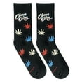 thumbnail image 5 of Crazy Socks, Funny Cheech & Chong USA Leaves Graphic Print, Crew Length Socks, 5 of 6