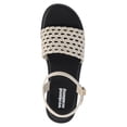 thumbnail image 4 of Weekend Academy Girls Faux Leather Woven Sandals, 4 of 6