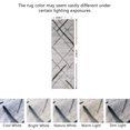 thumbnail image 2 of JV Home Runner Rug Stripes Beige 2'7" x 8' Hallway Soft Indoor Washable Rugs Anti Slip, 2 of 5