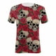 thumbnail image 5 of Tops Para Mujer Salir Tops Camiseta Casual Holloween Impreso Cuello Redondo Blusa de Manga Corta Odeerbi ODB150271, 5 of 5
