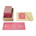 thumbnail image 1 of Juguete educativo Letras de madera Practicando jabalí Montessori Trazos Trazado de letras, 1 of 9