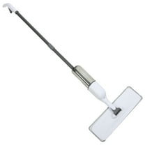 Milisten Wood Floor Mop with Stainless Steel Handle and Microfiber Pad, Quick and Easy Cleaning, 1 Set