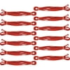 Alliance Rubber 2403204 Pallet Bands, 12 Extra Large 92" Industrial Strength Heavy Duty Rubber Bands (92" x 1" x 1/16", Red)