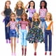 thumbnail image 2 of Ropa para Barbie, 10 piezas de ropa para muñecas Barbie (camiseta + pantalones), 2 of 3