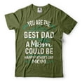 thumbnail image 4 of Happy Father's Day Mom Shirt Mothers Day Mom T-Shirt Mom Gifts Mother Shirt Single Mom Mother Tee, 4 of 6