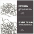 thumbnail image 3 of OUNONA 20 Pcs Boulons à Anneau pour Usage Général Intérieur, 3 of 8