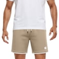 thumbnail image 6 of successthop Mens Soccer Shorts Strecthy Sweatpant Shorts Drawstring Bottoms Big and Tall Beachwear Workout Clothes Khaki S, 6 of 7