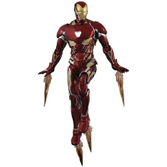 THREEZERO - Marvel Infinity Saga Iron Man Mark 50 Deluxe 1/12 Scale Action Figure (Net), Threezero, Gifts