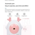 thumbnail image 2 of Pencil Sharpener Portable Kids Hand held Manual Pencil Sharpener Cartoon Cute Animal Suitable for Colored Pencils(6.5-8mm) (Pink), 2 of 9