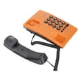 thumbnail image 3 of Wired Telephone, Wearable Button Desktop Landline With Dual Magnetic Handset For Office For Home Red,Pink,Blue,Orange,Rose Red, 3 of 8