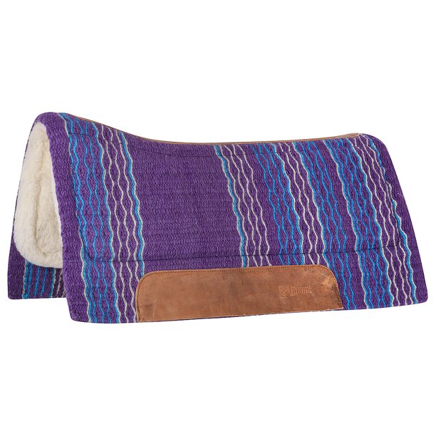 34 In X 36 In Cashel Performance Horse Saddle Pad Blanket Top Purple