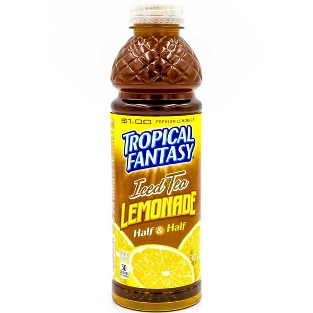 Tropical Fantasy Premium Lemonade, Half & Half, 22.5 Fl Oz Walmart