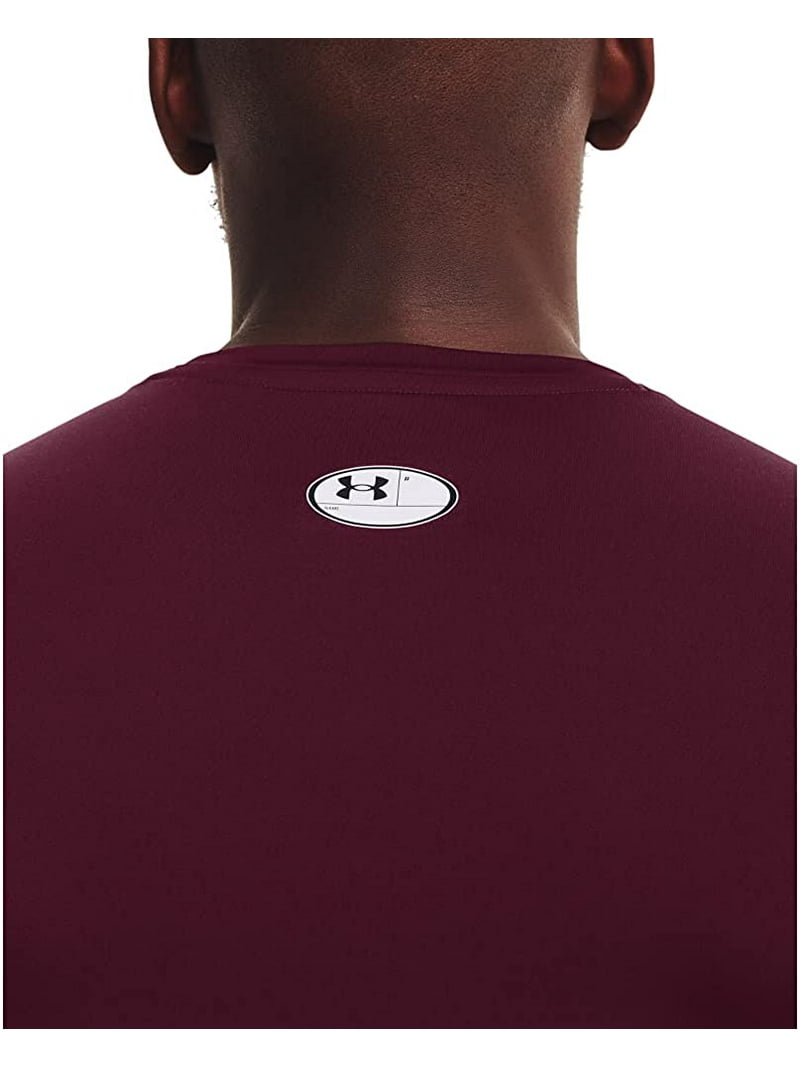ウェア undermarron Under Armour HeatGear Compression Long-Sleeve Shirt, Maroon