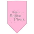 thumbnail image 6 of Christmas Pet and Dog Bandana Rhinestone, "I Believe In Santa Paws", 6 of 9