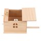 thumbnail image 5 of Nido de madera para periquitos, caseta de cría artesanal, nido de madera para pájaros, nido de cría para pájaros de jardín, 5 of 8