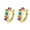 esrring 248, variant on Lightweight Big Hoop Earrings for Women Colorful Zircon Earring For Women Fashion Earrings Sparkling 14K Gold Plated Flat Back Cartilage Earrings for Women Men Warehouse Clearance