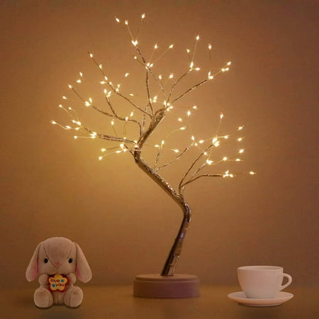 

FYBD Bonsai Tree Light Cute Night Light for House Decor Home Decorations Christmas (Warm White 108 LED)